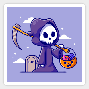 Halloween Reaper Magnet